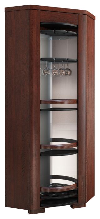 Шикарный угловой шкаф для вина в разнообразных стильных дизайнах - уральские-газоны.рф