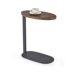 Кофейный столик DELPHI орех/черный