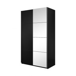 Шкаф с раздвижными дверями 120 cm BETA 22W01654 черный