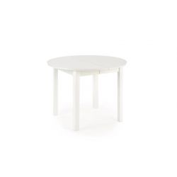 Раскладной обеденный стол RINGO 102-142x102x76 cm белый