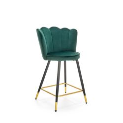 Барный стул H-106 темно-зеленый