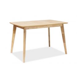 Раскладной обеденный стол BRANDO дуб 120-160 cm