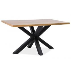Обеденный стол CROSS дубовый шпон 150x90