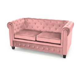 2-местный диван ERIKSEN XL 152/75/73/48 cm розовый