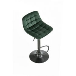 Барный стул H-95 velvet зеленый
