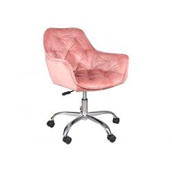 Компьютерное кресло Q-190 velvet розовый Bluvel 52