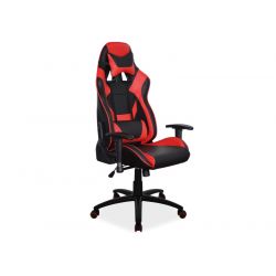 Компьютерное кресло SUPRA черный/красный