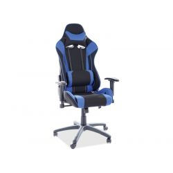 Компьютерное кресло VIPER черный/синий