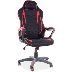 Компьютерное кресло ZENVO черный/красный