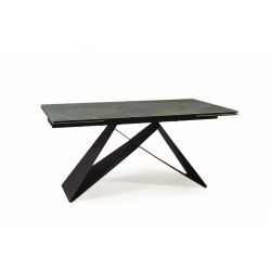 Раздвижной обеденный стол WESTIN ceramic ossido verde 160-240x90cm