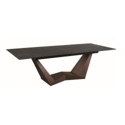 Раздвижной обеденный стол BONUCCI ceramic NERO GRECO 200-250x98 cm