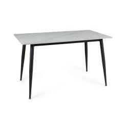 Обеденный стол RION белый мрамор 130x70 cm