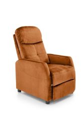 Tugitool FELIPE 2 recliner velvet kaneelipunane Bluvel 4215