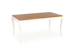 Раскладной обеденный стол WINDSOR 160-240x90x76 cm белый