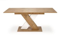 Pikendatav söögilaud XARELTO 130-175/85/76 cm tamm lancelot/valge