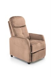 Tugitool FELIPE 2 recliner velvet beež Bluvel 28