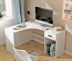 Kirjutuslaud CORNER 2497LU03 valge