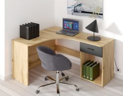 Kirjutuslaud CORNER 24N2LU03 tamm wotan