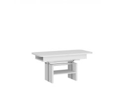 Pikendatav diivanilaud/laud-transformer CORTADO CRTT03 valge