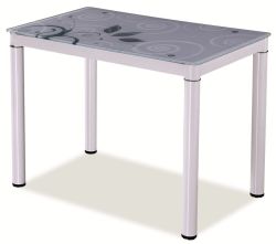 Обеденный стол DAMAR 80x60 белый