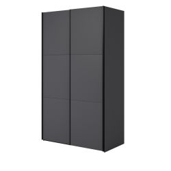 Шкаф с раздвижными дверями EASY 24WLNW54 120 cm черный