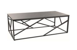 Diivanilaud ESCADA A III hall marmor/must 120x60 cm
