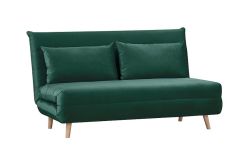 Диван-кровать SPIKE II velvet зеленый T189 147 cm