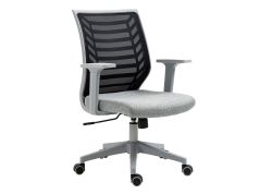 Компьютерное кресло Q-320 серый/черный