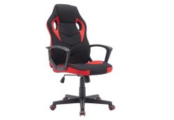 Компьютерное кресло DAKAR черный/красный