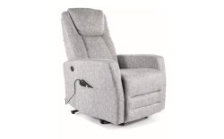 Кресло recliner (relax) ADONIS серый T178