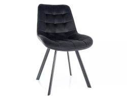 Söögitool MONTI velvet Bluvel 19 must