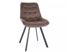Söögitool MONTI velvet Bluvel 38 cappuccino
