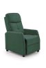Tugitool FELIPE 2 recliner velvet roheline