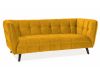 Diivan Castello 3 velvet karri Bluvel 68/wenge 200 cm