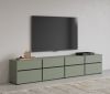 Тв-тумба CROSS 24GWMY40 зеленый/черный 225 см
