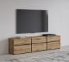Тв-тумба CROSS 24N6MY41 дуб вотан/черный 180 см