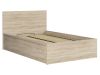 Ülestõstetava põhjaga voodi 120x200 TETRIX LOZ/120 tamm sonoma