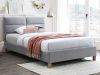 Voodi SIERRA velvet helehall Bluvel 03 120x200