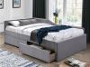 Voodi sahtlitega ELIOT velvet hall T142