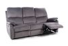 Диван recliner SPENCER 3 velvet серый Bluvel 14 193cm