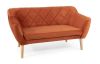 Диван KARO II velvet корица Bluvel 4215/бук 140 cm