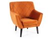 Tugitool KIER 1 velvet kaneelipunane Bluvel 4215/wenge