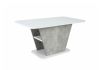 Diivanilaud CALIPSO valge matt/hall 90x50 cm