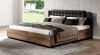 Voodi 160x200 SIGMA tamm flagstaff/must