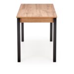 Раскладной обеденный стол GINO дуб артисан/черный 100-138/60/75 cmÂ â€” Ð¸Ð·Ð¾Ð±Ñ€Ð°Ð¶ÐµÐ½Ð¸Ðµ 5