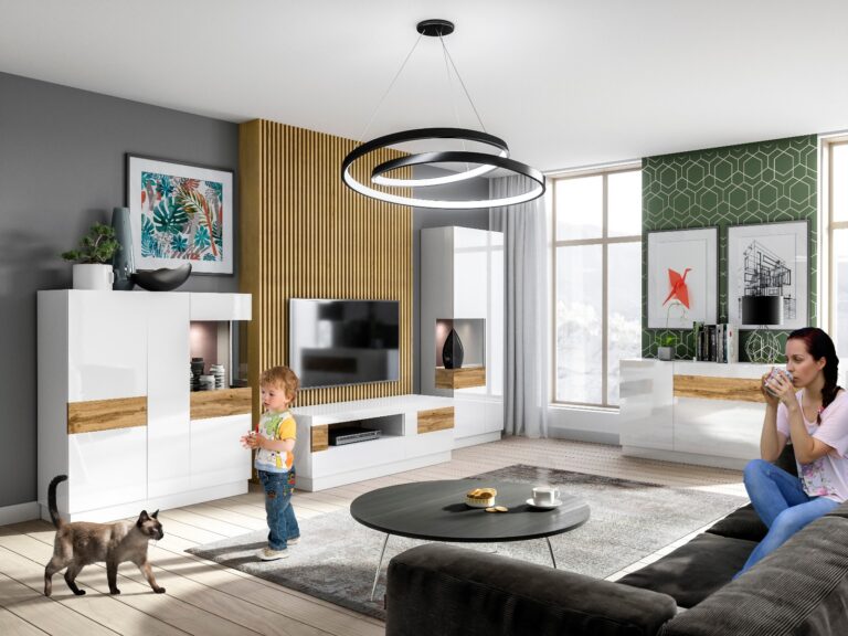 Vitriinkapp SILKE 247JGY46 VALGE/WOTAN 130 cm - Image 3