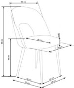 Стул K-384 темно-зеленыйÂ â€” Ð¸Ð·Ð¾Ð±Ñ€Ð°Ð¶ÐµÐ½Ð¸Ðµ 7