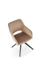 Стул с функцией вращения K-535 темно-бежевый Bluvel 40Â â€” Ð¸Ð·Ð¾Ð±Ñ€Ð°Ð¶ÐµÐ½Ð¸Ðµ 4