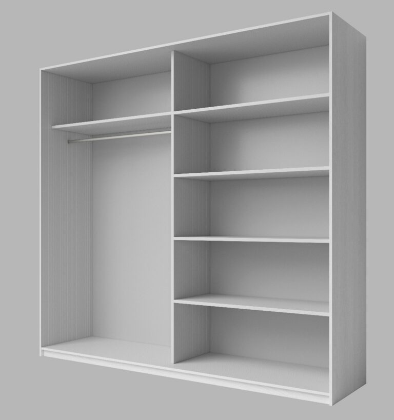 Liugustega riidekapp 200cm GALAXY 24AAEA67 abisko ash - Image 3