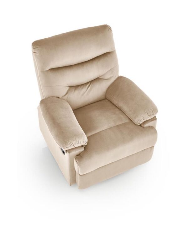 Кресло-recliner DRAGER velvet бежевыйÂ â€” Ð¸Ð·Ð¾Ð±Ñ€Ð°Ð¶ÐµÐ½Ð¸Ðµ 4